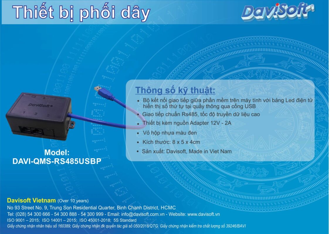 Các bộ chia tín hiệu DaviQms