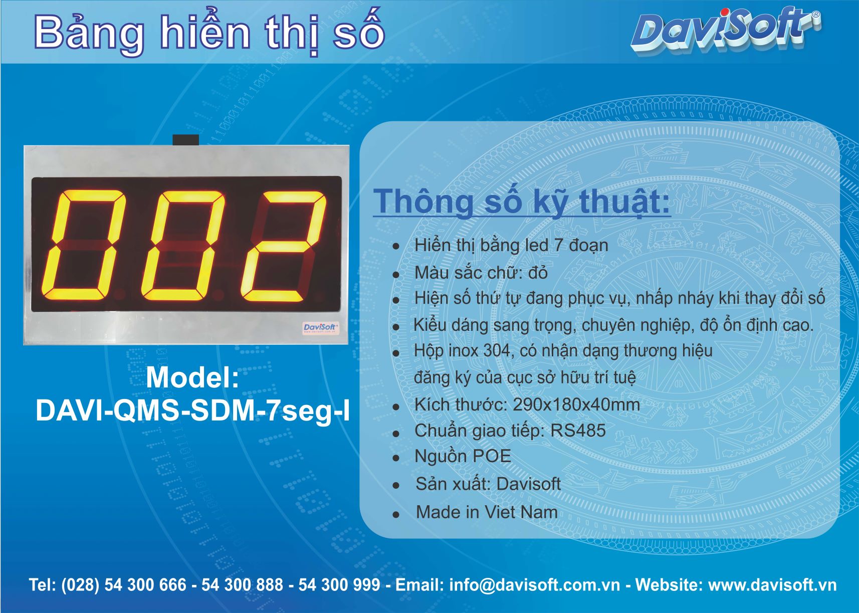 DAVI-QMS-SDM-7seg-I